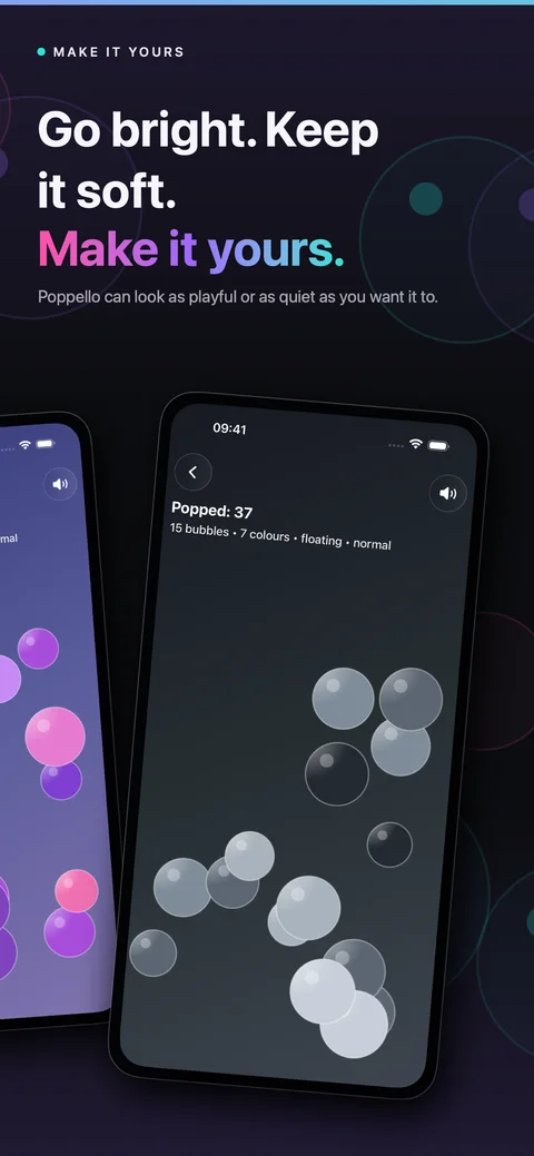 A softer grey bubble theme on iPhone